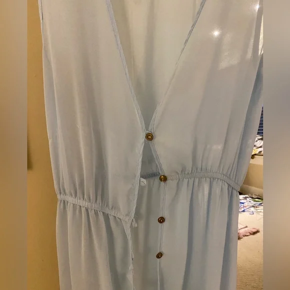 Light Blue Coverup - Picture 2 of 3